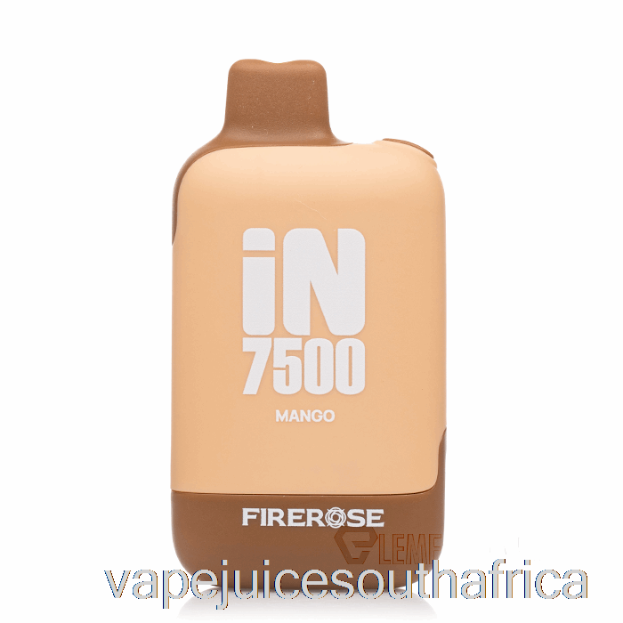 Vape Juice South Africa Firerose In7500 Disposable Mango